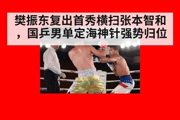 樊振东复出首秀横扫张本智和，国乒男单定海神针强势归位